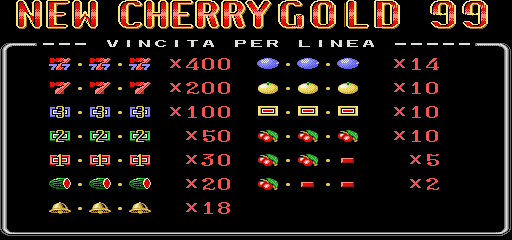 New Cherry Gold '99 (bootleg of Super Cherry Master) (set 1)